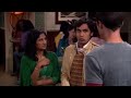 sheldon intercepts raj s date with lalita gupta the big bang theory