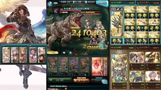 【グラブル】 2021/01 光有利古戦場 100HELL 光マグナ フルオート