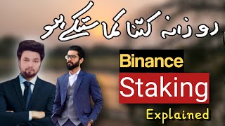Binance Staking Explained in Urdu Full Tutorial