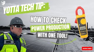 Mastering Solar Efficiency: Verifying Power Production on your Commercial Rooftop!