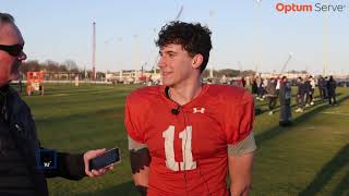 Navy Football Quarterbacks Interview - Blake Horvath, Braxton Woodson, Drew Cronic, Ivin Jasper