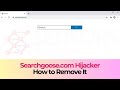 Searchgoose.com Browser Redirect Virus - How to Remove It [2024 Guide]