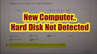 We Couldn’t Find Any Drives To Get A Storage Driver Windows 10 On New Laptop Computer