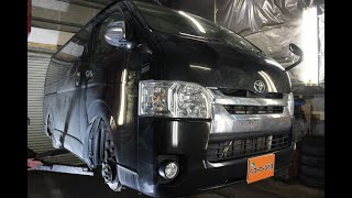 ノックスドール施工記録　札幌市Ｋ様　ハイエース