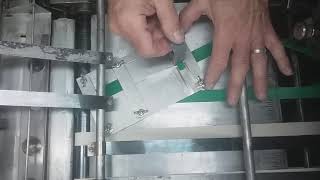 Bonding process on Habasit F1 tape/belting material - Video #1