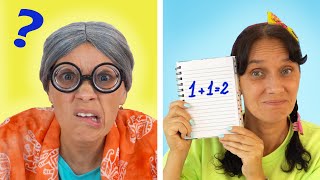 Granny goes Back to school || Funny story by Chiko TV