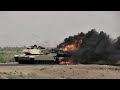 Tindakan Kejam krew kereta kebal M1 ABRAMS AS di Kursk, Memusnahkan deretan kereta kebal T-90M Rusia