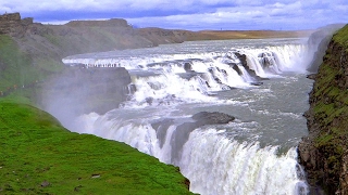 冰島黃金瀑布往上層觀瀑布 Gullfoss (Iceland)