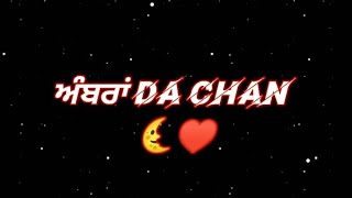 Chann Diggeya // Sabi Bhinder //  Punjabi romantic Song WhatsApp Status//#shorts #status