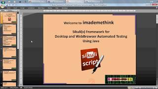 Sikuli(x) framework using Java programming - Screen Class examples
