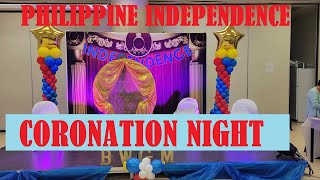 Philippine  Independence Coronation Night- Part 1 | (BWGM) Bisaya Women's Group of Montreal | Canada