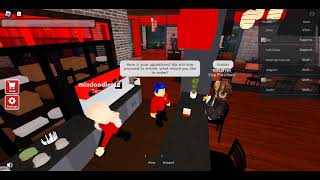 My promotion from hibachi chef - shift leader in bambou restaurant roblox