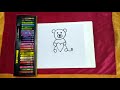 How to draw a teddy bear with disposable cup|| draw teddy bear using number 6 and heart