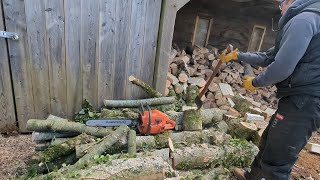 Cut, Split & Stack. Repeat & Relax. ASMR Firewooding!