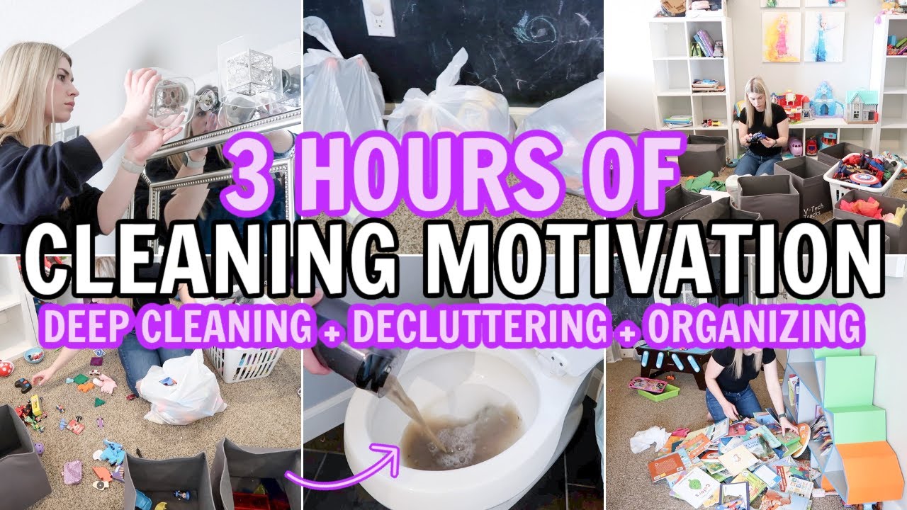Extreme Deep Clean Declutter Organize Cleaning Motivation Marathon