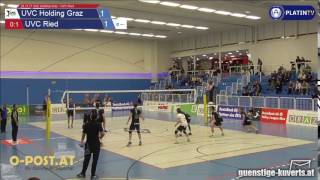 26.11.17 UVC Holding Graz - UVC Ried - 1:1  (0:1) am 26.11.2016 18:01