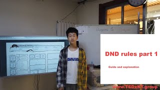 DnD rules part 1, 龙与地下城  游戏规则说明1