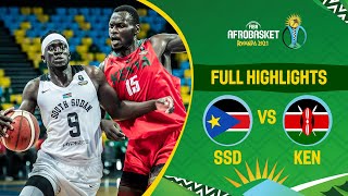 South Sudan - Kenya | Game Highlights - FIBA AfroBasket 2021