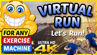 Virtual Run For Treadmill | Virtual Treadmill Workout | Virtual Running Video