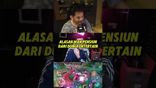 Oura tanya alasan wan pensiun 😱 #mobilelegends #mlbb #evoslegends #wannn #ouragaming #oura