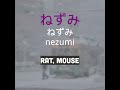 ねずみ ネズミ、ネズミ