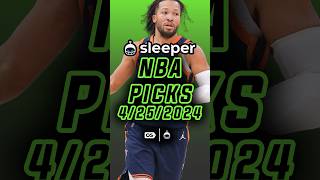 Best NBA Sleeper Picks for today! 4/25 | Sleeper Picks Promo Code