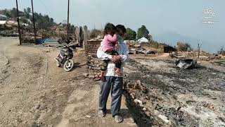 Daily activities of Chassad people's, after the arson of the village