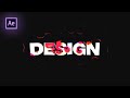 Trippy Text Animation in After Effects - After Effects Tutorial