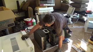 Installing LG AC Window Wall/Mount Unit Made Easy...Unboxing \u0026 Prepping Begins