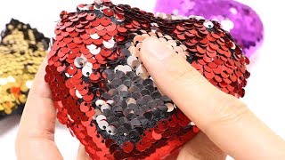 ASMR Squishy #158 スパンコールチャーム 100均ダイソー