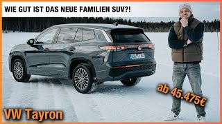 VW Tayron (2025) Wie gut ist das NEUE Familien SUV ab 45.475€? Review | Preis | Test | R-Line | POV