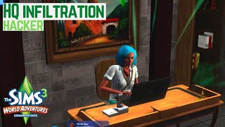 The Sims 3 World Adventures | Al Simhara, Egypt | HQ Infiltration | Hacker