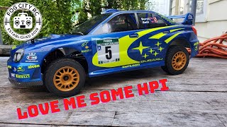 Love me some HPI.  HPI Racing WR8 Flux 2001 WRC Subaru Impreza