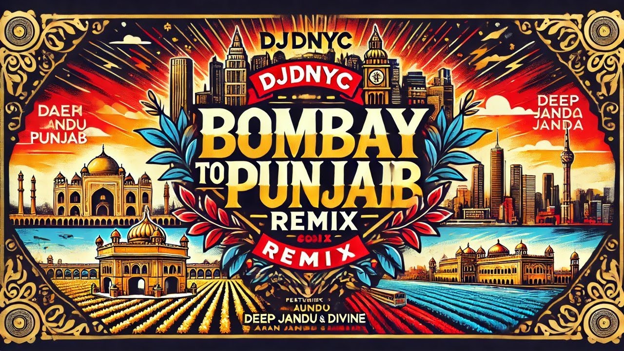 Bombay To Punjab Deep Jandu Ft Divine Remix Djdnyc Karan Aujla