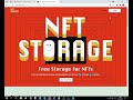 NFT.Storage Pinning Service Register API Token