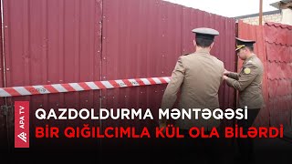 Şəmkirdə yoxlama aparıldı, ətraf mühitə təhlükəli nöqsanlar aşkarlandı