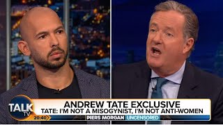 PREVIEW: Andrew Tate Defends Himself Against Piers Morgan