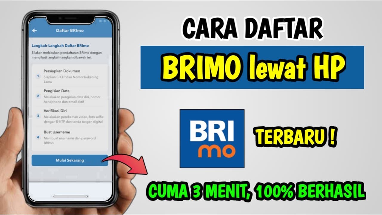 Cara Daftar BRIMO | Cara Daftar M Banking BRI - YouTube