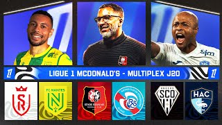 🔴 MULTIPLEX LIGUE 1 DE LA PEUR 😱 | RENNES - STRASBOURG / REIMS - NANTES / ANGERS - LE HAVRE | LIVE