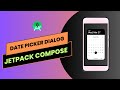 How to implement date picker dialog in Jetpack Compose