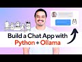 Use Ollama with Python + Streamlit | Build a Simple Chat App Step by Step