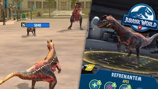 First Ever Refrenantem Unlocked Used In An Apex Raid!! + New Strat Made?? (Jurassic World Alive)