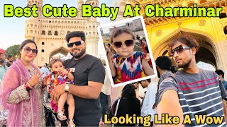 Charminar Pe Cute Baby Key Sath Crazy Scene 😍