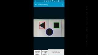 Shape detection prototype