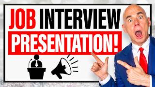 JOB INTERVIEW PRESENTATION! (How To Give A BRILLIANT Job Interview Presentation) EXAMPLE INCLUDED!