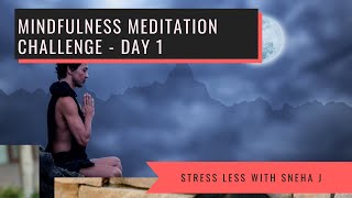 Mindfulness Meditation Challenge - Day 1