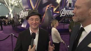Avengers Endgame World Premiere LA - Itw Christopher Markus, Stephen McFeely