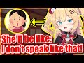 Haachama Talks About Her Mom & Imitates How She Speaks 【ENG Sub Hololive】 Minecraft