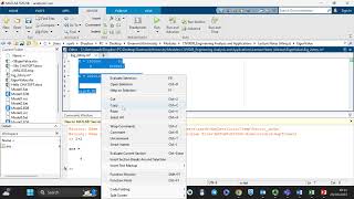 How to perform eigenvalue analysis by using MATLAB