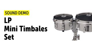 LP | Mini Timbales Set | Sound Demo (no talking)